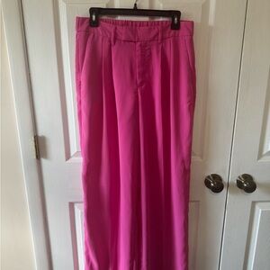 a new day Bright Pink Wide-Leg Trousers